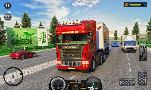 Euro Transporter Truck Games - عکس بازی موبایلی اندروید