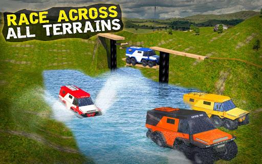 Offroad Centipede Truck Racing - Gameplay image of android game