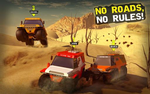 Offroad Centipede Truck Racing - Gameplay image of android game