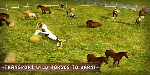 Wild Horse Transport Truck Sim - عکس بازی موبایلی اندروید