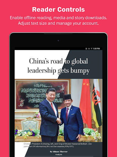 Washington Post Select - عکس برنامه موبایلی اندروید