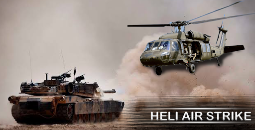 Helicopter Gunship Air Strike - Gameplay image of android game
