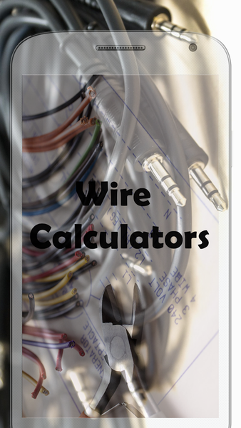 Electric wire calculator - Image screenshot of android app