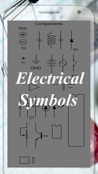Electrical Symbols - عکس برنامه موبایلی اندروید