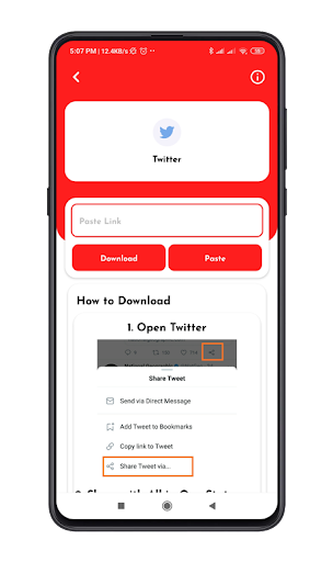 Video Downloader - Status Saver - Image screenshot of android app