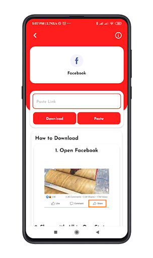 Video Downloader - Status Saver - Image screenshot of android app