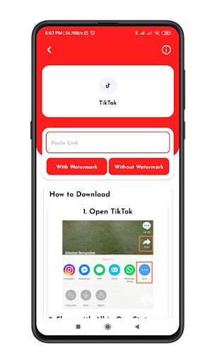 Video Downloader - Status Saver - Image screenshot of android app