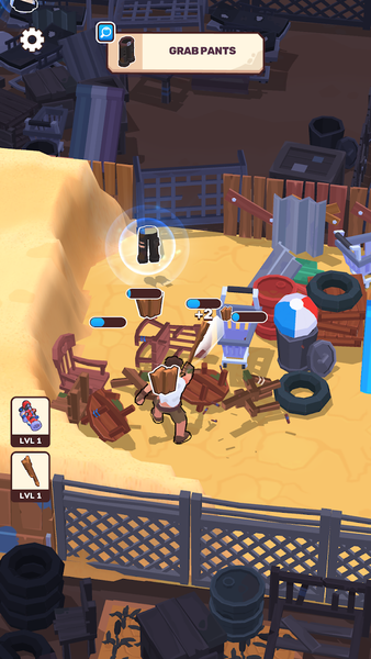 Wasteland Life: Survival Idle - Gameplay image of android game