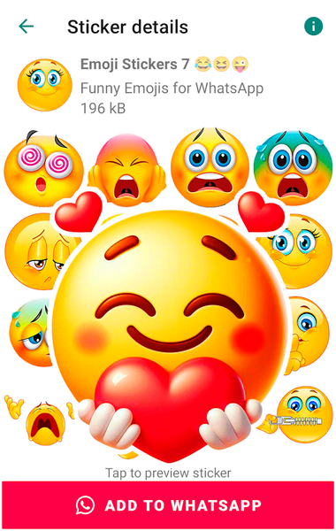 WASticker - Emoji Stickers - Image screenshot of android app