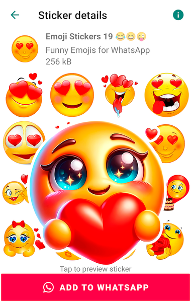 WASticker - Emoji Stickers - Image screenshot of android app