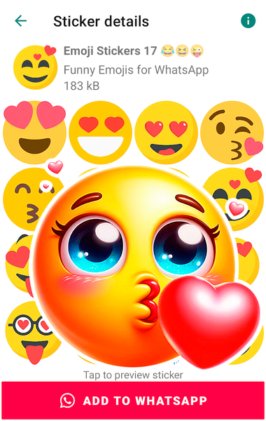 WASticker - Emoji Stickers - Image screenshot of android app