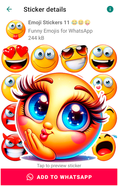 WASticker - Emoji Stickers - Image screenshot of android app