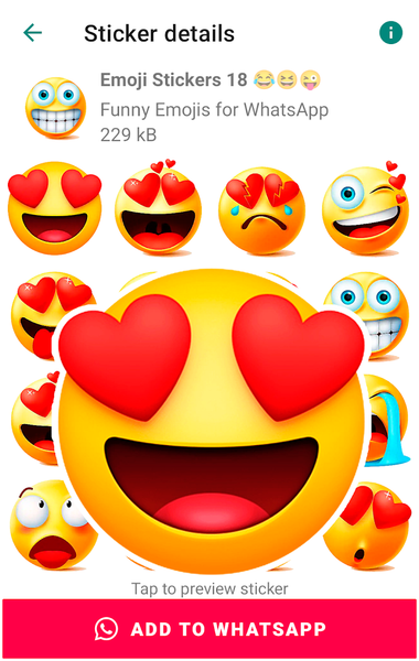 WASticker - Emoji Stickers - Image screenshot of android app