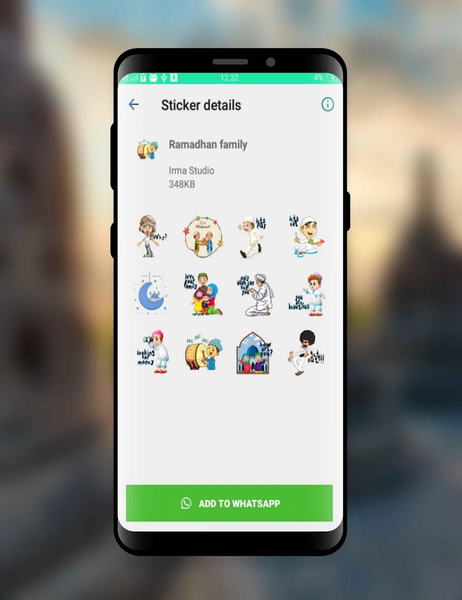 WA Sticker Ramadhan - Image screenshot of android app