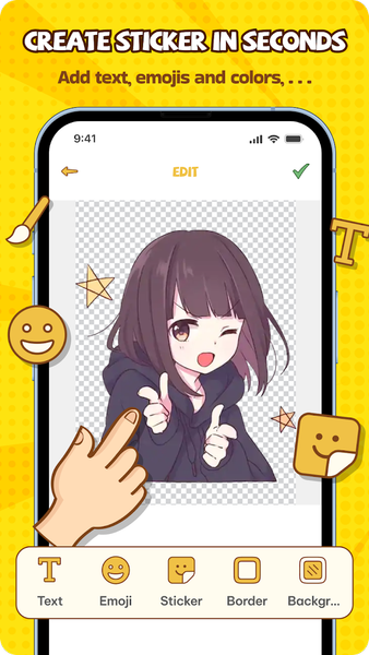 Sticker Maker - Sticker Share - عکس برنامه موبایلی اندروید