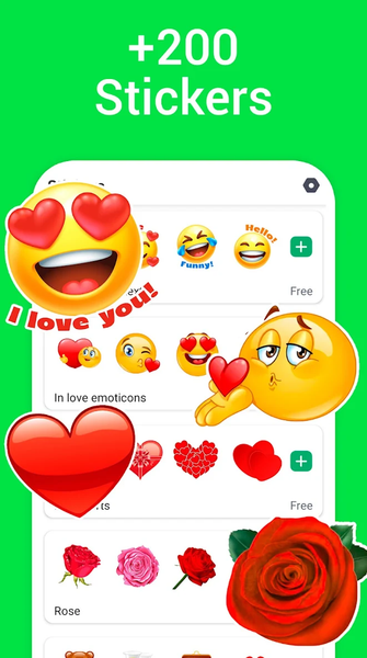 Stickers and emoji - WASticker - Image screenshot of android app