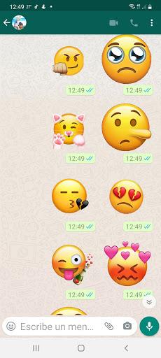 Wastickerapps love stickers emojis for Whatsapp - Image screenshot of android app