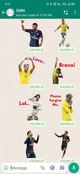 WASticker - Football Stickers - عکس برنامه موبایلی اندروید