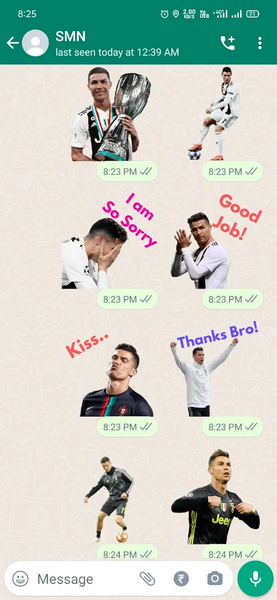 WASticker - Football Stickers - عکس برنامه موبایلی اندروید