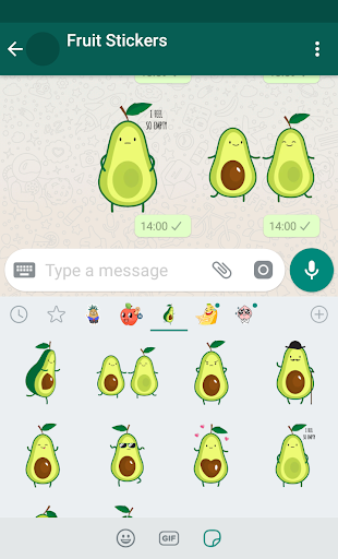 New WAStickerApps 🍓🥑 Fruit Stickers For WhatsApp - عکس برنامه موبایلی اندروید