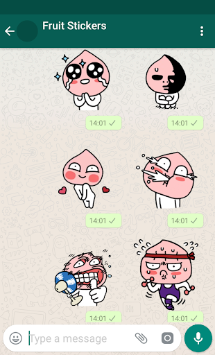 New WAStickerApps 🍓🥑 Fruit Stickers For WhatsApp - عکس برنامه موبایلی اندروید