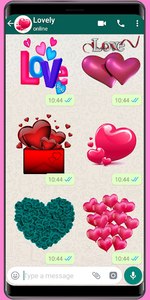 Romantic Stickers 2020 ❤️ WAStickerApps Romantic – استیکر واتساپ عاشقانه - عکس برنامه موبایلی اندروید