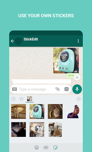 StickEdit: Personal Sticker For WhatsApp - Image screenshot of android app