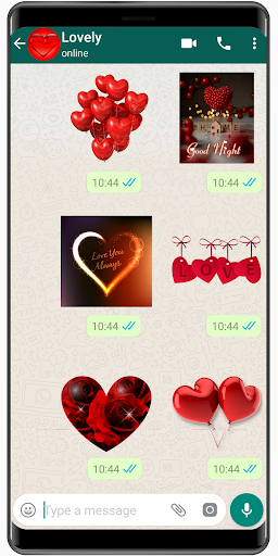 Cute Love Stickers 2020 ❤️ WAStickerApps Love - Image screenshot of android app