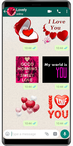 Romantic love stickers 2020 ❤️ WAStickerApps Love - عکس برنامه موبایلی اندروید
