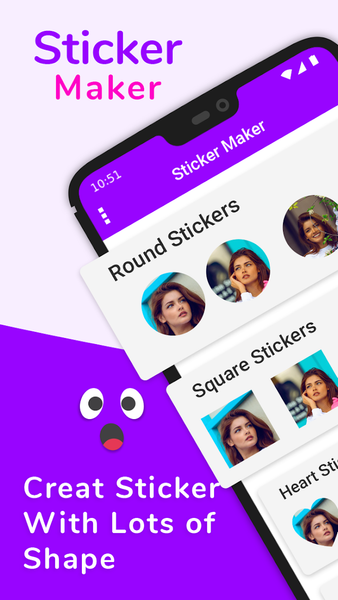 Sticker Maker - Personal Photo Sticker Creater - Image screenshot of android app