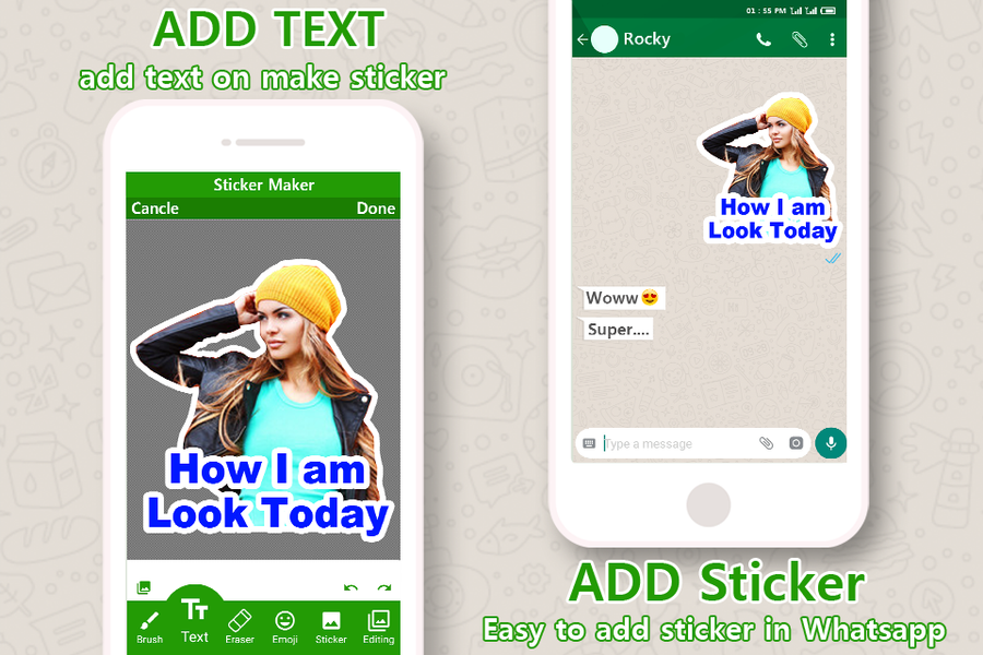 Sticker Maker ۲۰۲۴ - عکس برنامه موبایلی اندروید