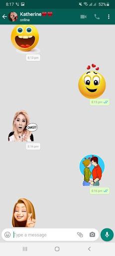 WAStickerapps Stickers Emojis - Image screenshot of android app