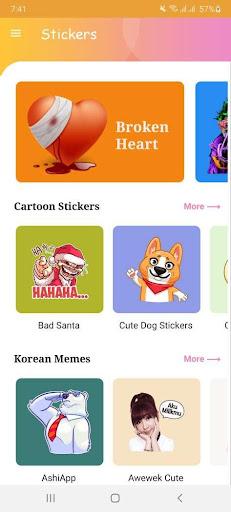 WAStickerapps Stickers Emojis - عکس برنامه موبایلی اندروید