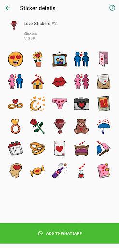 Love Stickers ۲۰۲۲ WASticker - عکس برنامه موبایلی اندروید