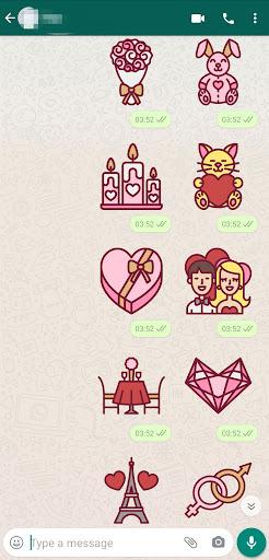 Love Stickers ۲۰۲۲ WASticker - عکس برنامه موبایلی اندروید