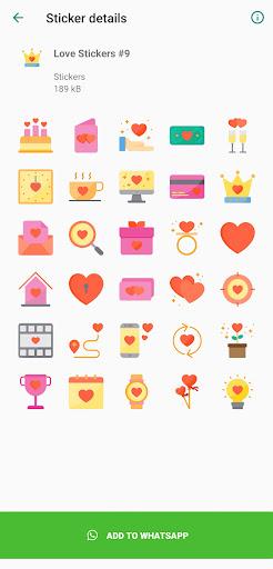 Love Stickers ۲۰۲۲ WASticker - عکس برنامه موبایلی اندروید