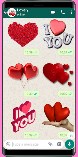 New Amor Stickers 2020 ❤️ WAStickerApps Amor - Image screenshot of android app