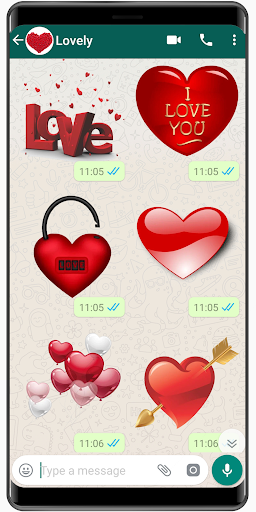 New Love Stickers 2020 ❤️ WAStickerApps Love – استیکر واتساپ عاشقانه - عکس برنامه موبایلی اندروید