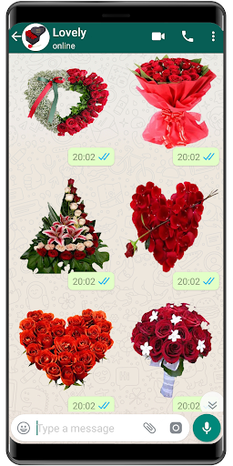 New Roses Stickers 2020 🌹 WAStickerApps Roses - Image screenshot of android app