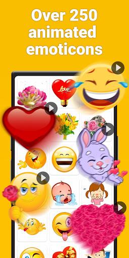 Stickers and emoji - WASticker - Image screenshot of android app