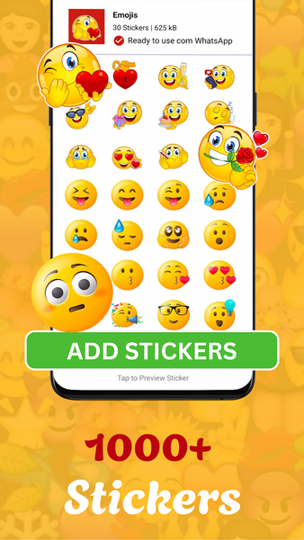 Stickers and emoji - WASticker - Image screenshot of android app