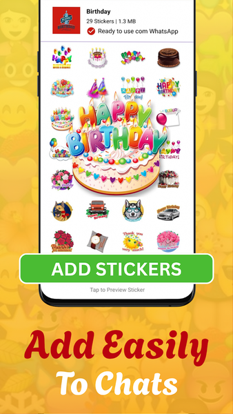 Stickers and emoji - WASticker - عکس برنامه موبایلی اندروید