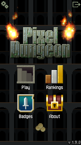 Pixel Dungeon - Gameplay image of android game