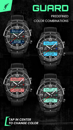 Guard Watch Face - عکس برنامه موبایلی اندروید