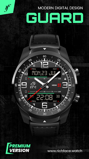 Guard Watch Face - Image screenshot of android app