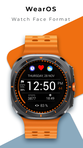 Runner Watch Face - عکس برنامه موبایلی اندروید