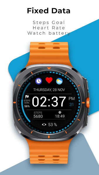 Runner Watch Face - Image screenshot of android app