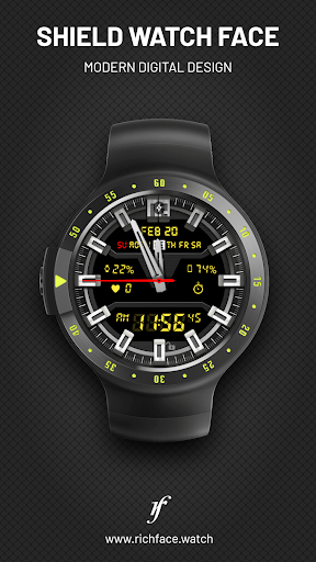 Shield Watch Face - عکس برنامه موبایلی اندروید