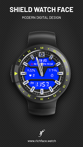 Shield Watch Face - عکس برنامه موبایلی اندروید