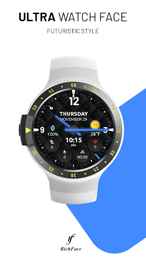 Ultra Watch Face - Image screenshot of android app
